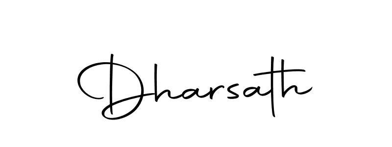 How to make Dharsath signature? Autography-DOLnW is a professional autograph style. Create handwritten signature for Dharsath name. Dharsath signature style 10 images and pictures png