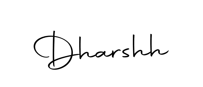 The best way (Autography-DOLnW) to make a short signature is to pick only two or three words in your name. The name Dharshh include a total of six letters. For converting this name. Dharshh signature style 10 images and pictures png