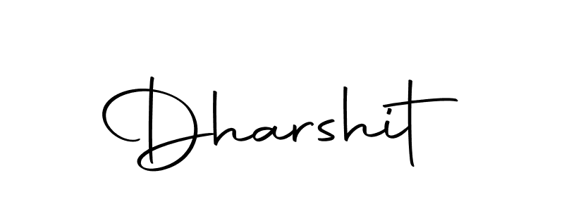 You can use this online signature creator to create a handwritten signature for the name Dharshit. This is the best online autograph maker. Dharshit signature style 10 images and pictures png