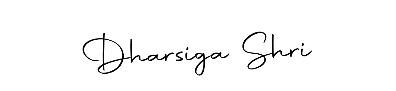 You can use this online signature creator to create a handwritten signature for the name Dharsiga Shri. This is the best online autograph maker. Dharsiga Shri signature style 10 images and pictures png