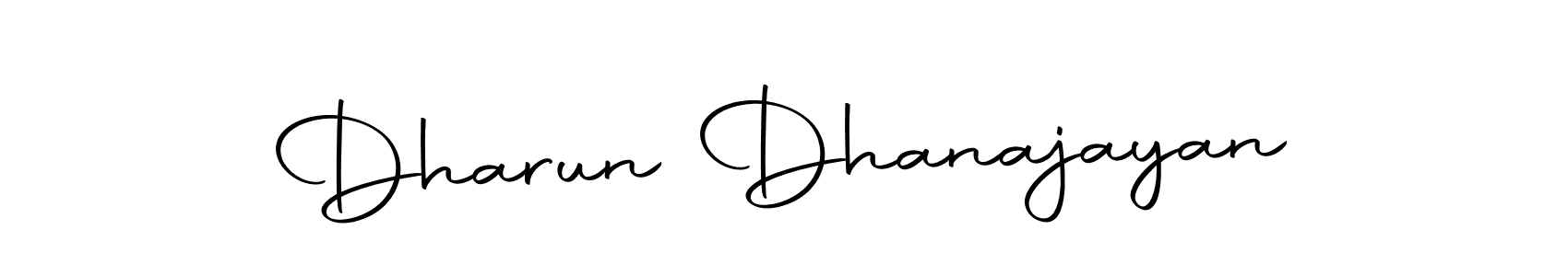 Make a short Dharun Dhanajayan signature style. Manage your documents anywhere anytime using Autography-DOLnW. Create and add eSignatures, submit forms, share and send files easily. Dharun Dhanajayan signature style 10 images and pictures png