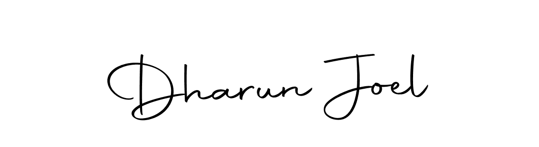 Use a signature maker to create a handwritten signature online. With this signature software, you can design (Autography-DOLnW) your own signature for name Dharun Joel. Dharun Joel signature style 10 images and pictures png