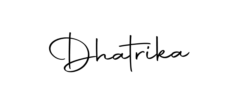 Here are the top 10 professional signature styles for the name Dhatrika. These are the best autograph styles you can use for your name. Dhatrika signature style 10 images and pictures png
