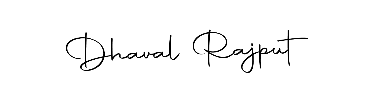 The best way (Autography-DOLnW) to make a short signature is to pick only two or three words in your name. The name Dhaval Rajput include a total of six letters. For converting this name. Dhaval Rajput signature style 10 images and pictures png