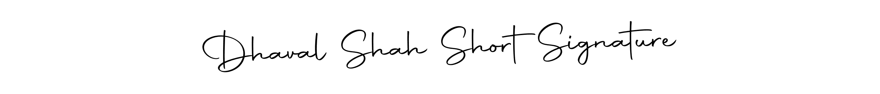 Make a short Dhaval Shah Short  Signature signature style. Manage your documents anywhere anytime using Autography-DOLnW. Create and add eSignatures, submit forms, share and send files easily. Dhaval Shah Short  Signature signature style 10 images and pictures png