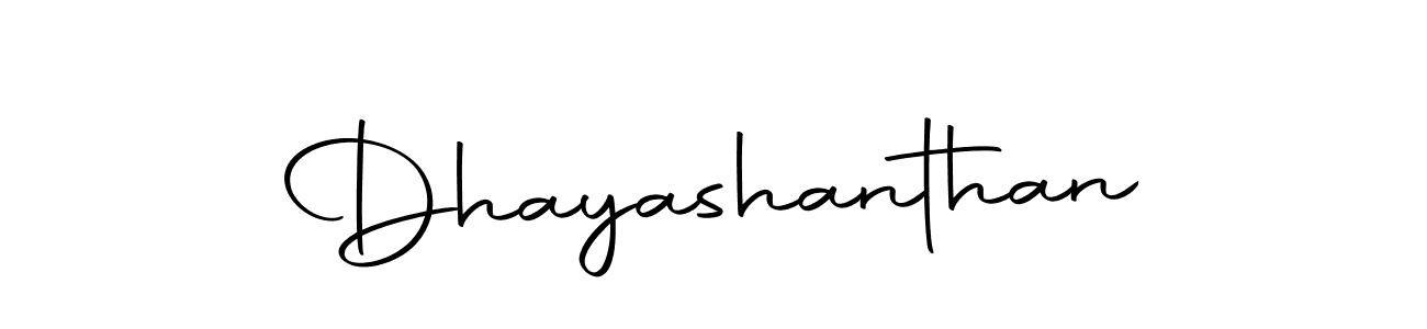 Create a beautiful signature design for name Dhayashanthan. With this signature (Autography-DOLnW) fonts, you can make a handwritten signature for free. Dhayashanthan signature style 10 images and pictures png