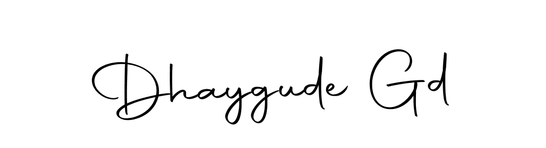 Here are the top 10 professional signature styles for the name Dhaygude Gd. These are the best autograph styles you can use for your name. Dhaygude Gd signature style 10 images and pictures png