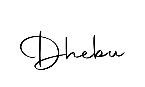The best way (Autography-DOLnW) to make a short signature is to pick only two or three words in your name. The name Dhebu include a total of six letters. For converting this name. Dhebu signature style 10 images and pictures png