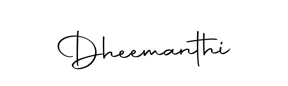 Make a beautiful signature design for name Dheemanthi. Use this online signature maker to create a handwritten signature for free. Dheemanthi signature style 10 images and pictures png