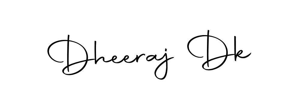 Design your own signature with our free online signature maker. With this signature software, you can create a handwritten (Autography-DOLnW) signature for name Dheeraj Dk. Dheeraj Dk signature style 10 images and pictures png