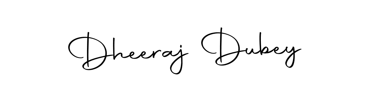 Create a beautiful signature design for name Dheeraj Dubey. With this signature (Autography-DOLnW) fonts, you can make a handwritten signature for free. Dheeraj Dubey signature style 10 images and pictures png