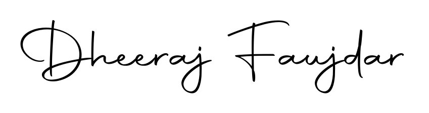 This is the best signature style for the Dheeraj Faujdar name. Also you like these signature font (Autography-DOLnW). Mix name signature. Dheeraj Faujdar signature style 10 images and pictures png