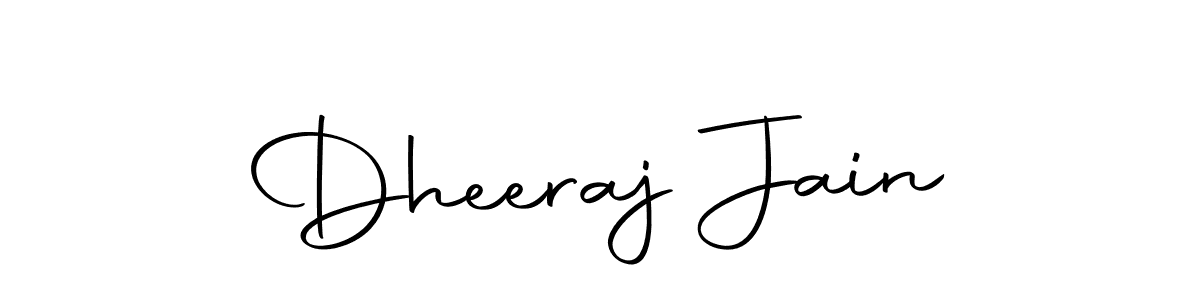 You can use this online signature creator to create a handwritten signature for the name Dheeraj Jain. This is the best online autograph maker. Dheeraj Jain signature style 10 images and pictures png