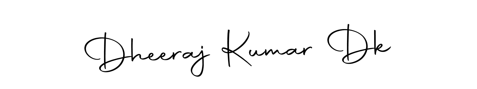 Also we have Dheeraj Kumar Dk name is the best signature style. Create professional handwritten signature collection using Autography-DOLnW autograph style. Dheeraj Kumar Dk signature style 10 images and pictures png