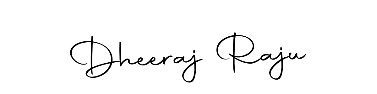 Use a signature maker to create a handwritten signature online. With this signature software, you can design (Autography-DOLnW) your own signature for name Dheeraj Raju. Dheeraj Raju signature style 10 images and pictures png