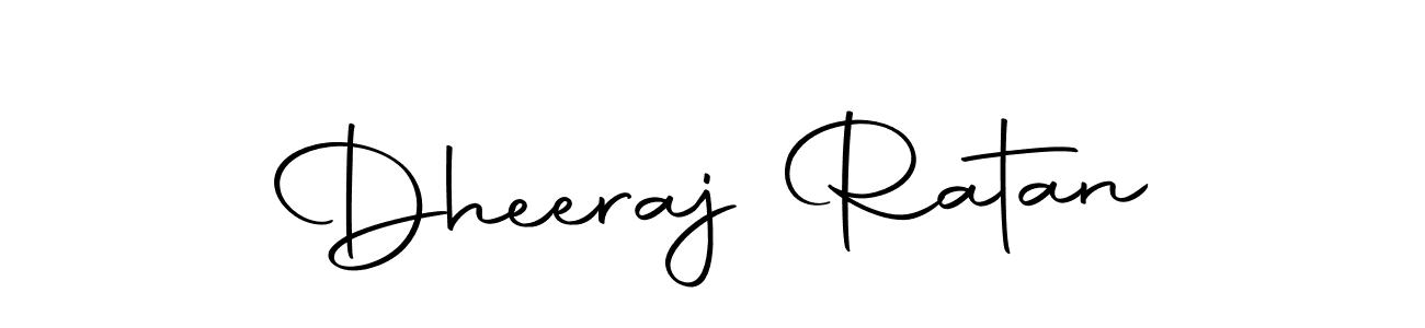 Create a beautiful signature design for name Dheeraj Ratan. With this signature (Autography-DOLnW) fonts, you can make a handwritten signature for free. Dheeraj Ratan signature style 10 images and pictures png
