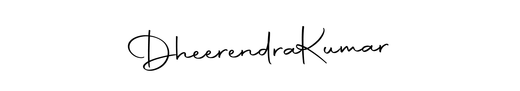 You should practise on your own different ways (Autography-DOLnW) to write your name (Dheerendra  Kumar) in signature. don't let someone else do it for you. Dheerendra  Kumar signature style 10 images and pictures png