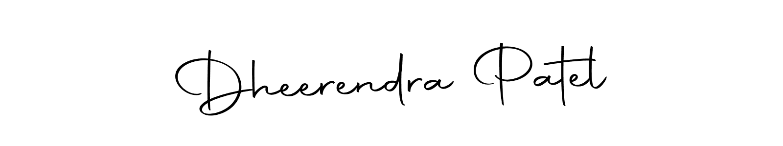 You can use this online signature creator to create a handwritten signature for the name Dheerendra Patel. This is the best online autograph maker. Dheerendra Patel signature style 10 images and pictures png