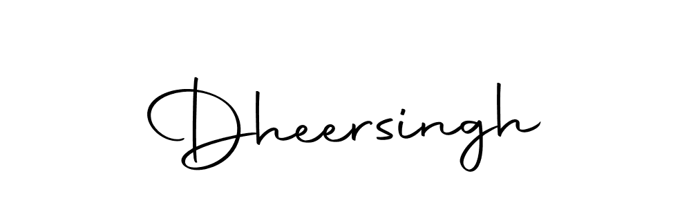 Make a beautiful signature design for name Dheersingh. With this signature (Autography-DOLnW) style, you can create a handwritten signature for free. Dheersingh signature style 10 images and pictures png