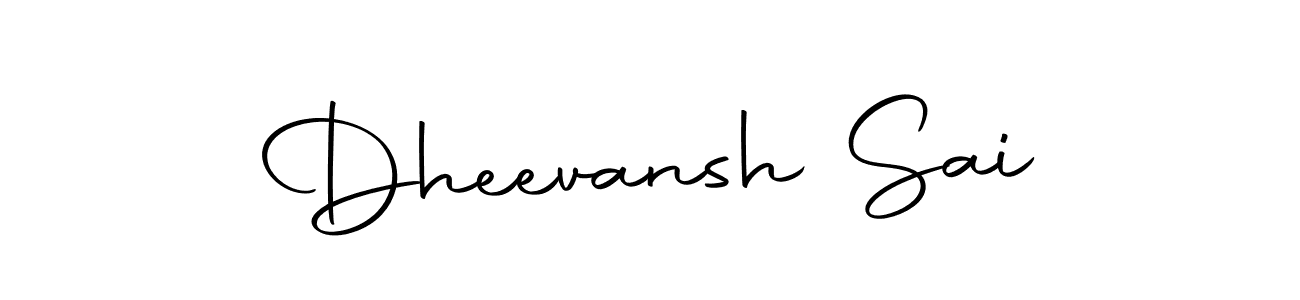 This is the best signature style for the Dheevansh Sai name. Also you like these signature font (Autography-DOLnW). Mix name signature. Dheevansh Sai signature style 10 images and pictures png