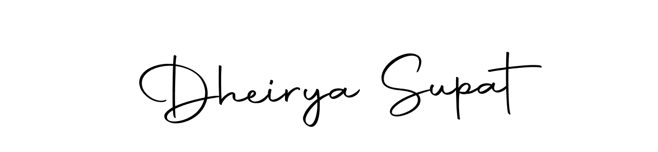 Also we have Dheirya Supat name is the best signature style. Create professional handwritten signature collection using Autography-DOLnW autograph style. Dheirya Supat signature style 10 images and pictures png