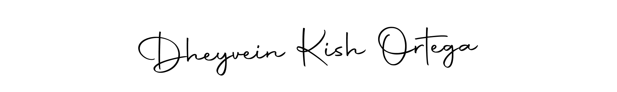 Make a beautiful signature design for name Dheyvein Kish Ortega. With this signature (Autography-DOLnW) style, you can create a handwritten signature for free. Dheyvein Kish Ortega signature style 10 images and pictures png