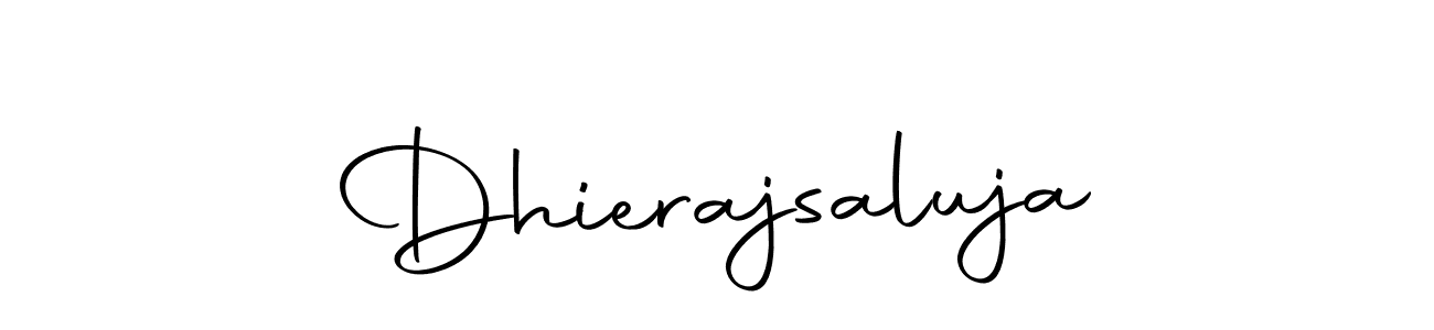 Use a signature maker to create a handwritten signature online. With this signature software, you can design (Autography-DOLnW) your own signature for name Dhierajsaluja. Dhierajsaluja signature style 10 images and pictures png