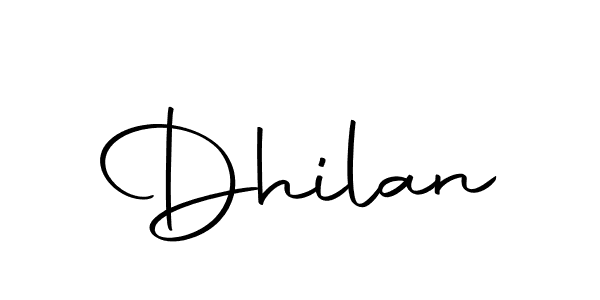 Make a beautiful signature design for name Dhilan. With this signature (Autography-DOLnW) style, you can create a handwritten signature for free. Dhilan signature style 10 images and pictures png