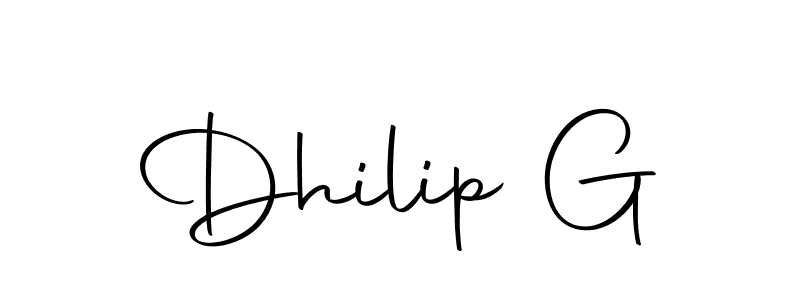 Make a short Dhilip G signature style. Manage your documents anywhere anytime using Autography-DOLnW. Create and add eSignatures, submit forms, share and send files easily. Dhilip G signature style 10 images and pictures png