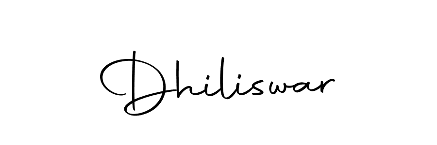 Make a beautiful signature design for name Dhiliswar. With this signature (Autography-DOLnW) style, you can create a handwritten signature for free. Dhiliswar signature style 10 images and pictures png