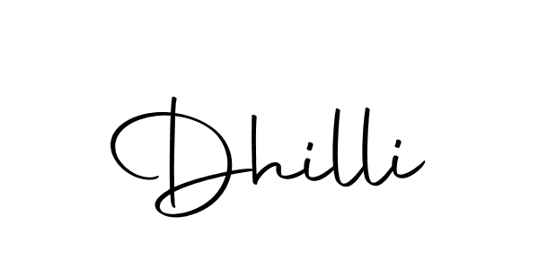 The best way (Autography-DOLnW) to make a short signature is to pick only two or three words in your name. The name Dhilli include a total of six letters. For converting this name. Dhilli signature style 10 images and pictures png