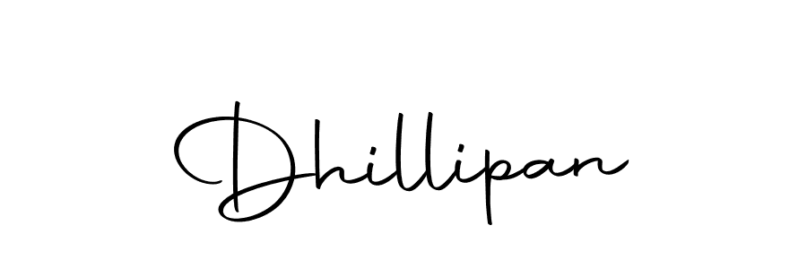 Design your own signature with our free online signature maker. With this signature software, you can create a handwritten (Autography-DOLnW) signature for name Dhillipan. Dhillipan signature style 10 images and pictures png