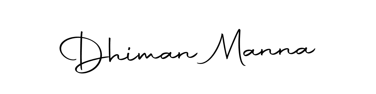 Use a signature maker to create a handwritten signature online. With this signature software, you can design (Autography-DOLnW) your own signature for name Dhiman Manna. Dhiman Manna signature style 10 images and pictures png