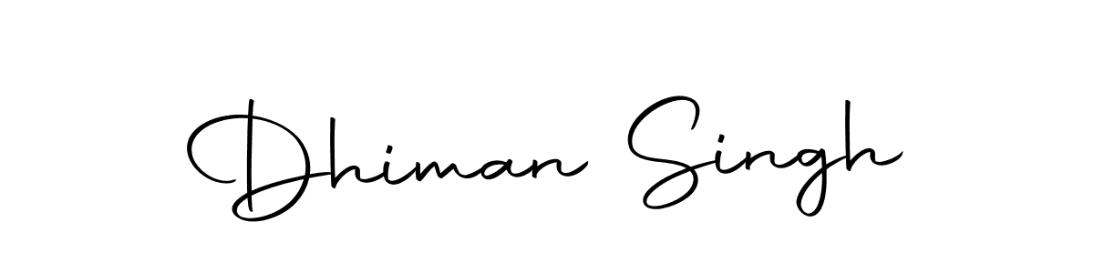 Use a signature maker to create a handwritten signature online. With this signature software, you can design (Autography-DOLnW) your own signature for name Dhiman Singh. Dhiman Singh signature style 10 images and pictures png