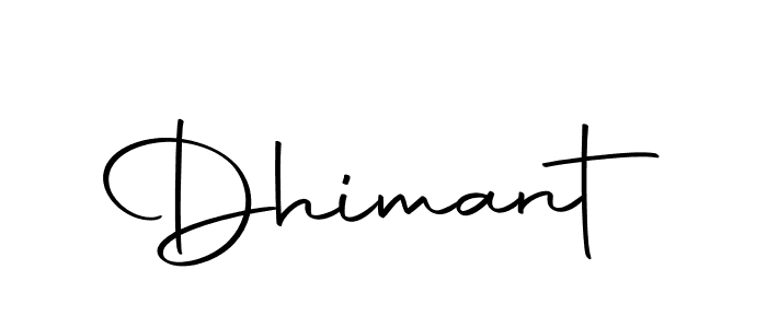 The best way (Autography-DOLnW) to make a short signature is to pick only two or three words in your name. The name Dhimant include a total of six letters. For converting this name. Dhimant signature style 10 images and pictures png