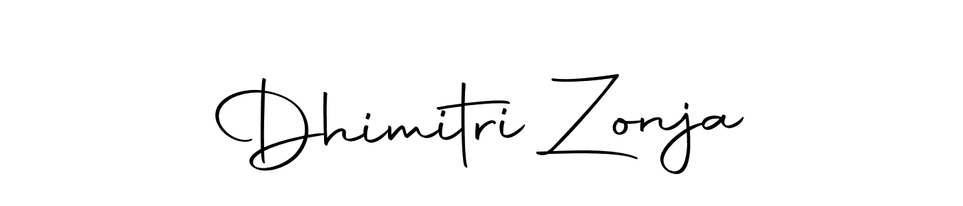 if you are searching for the best signature style for your name Dhimitri Zonja. so please give up your signature search. here we have designed multiple signature styles  using Autography-DOLnW. Dhimitri Zonja signature style 10 images and pictures png