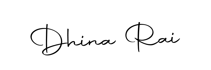 if you are searching for the best signature style for your name Dhina Rai. so please give up your signature search. here we have designed multiple signature styles  using Autography-DOLnW. Dhina Rai signature style 10 images and pictures png