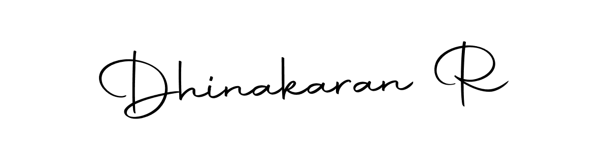 Design your own signature with our free online signature maker. With this signature software, you can create a handwritten (Autography-DOLnW) signature for name Dhinakaran R. Dhinakaran R signature style 10 images and pictures png