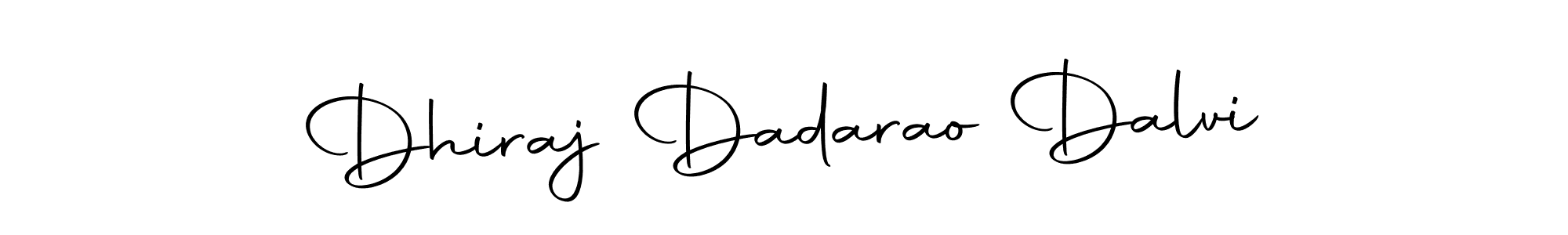 Create a beautiful signature design for name Dhiraj Dadarao Dalvi. With this signature (Autography-DOLnW) fonts, you can make a handwritten signature for free. Dhiraj Dadarao Dalvi signature style 10 images and pictures png