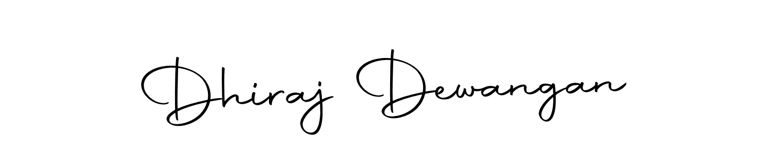 Use a signature maker to create a handwritten signature online. With this signature software, you can design (Autography-DOLnW) your own signature for name Dhiraj Dewangan. Dhiraj Dewangan signature style 10 images and pictures png