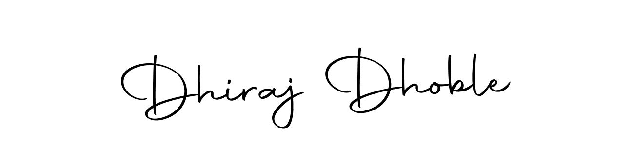 Dhiraj Dhoble stylish signature style. Best Handwritten Sign (Autography-DOLnW) for my name. Handwritten Signature Collection Ideas for my name Dhiraj Dhoble. Dhiraj Dhoble signature style 10 images and pictures png