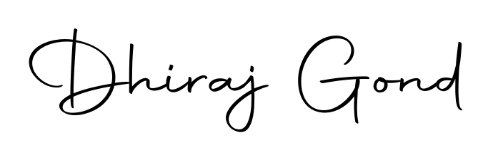 A classic penmanship look for Dhiraj Gond. The Autography-DOLnW font brings timeless elegance and confidence to every signed document. Dhiraj Gond signature style 10 images and pictures png