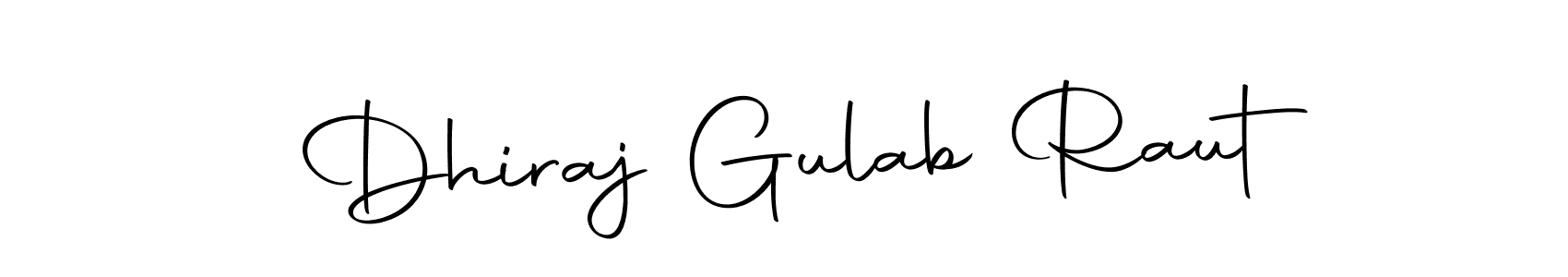 if you are searching for the best signature style for your name Dhiraj Gulab Raut. so please give up your signature search. here we have designed multiple signature styles  using Autography-DOLnW. Dhiraj Gulab Raut signature style 10 images and pictures png