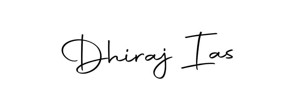 Similarly Autography-DOLnW is the best handwritten signature design. Signature creator online .You can use it as an online autograph creator for name Dhiraj Ias. Dhiraj Ias signature style 10 images and pictures png