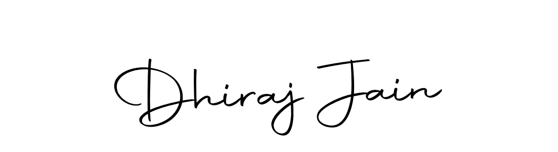 Use a signature maker to create a handwritten signature online. With this signature software, you can design (Autography-DOLnW) your own signature for name Dhiraj Jain. Dhiraj Jain signature style 10 images and pictures png