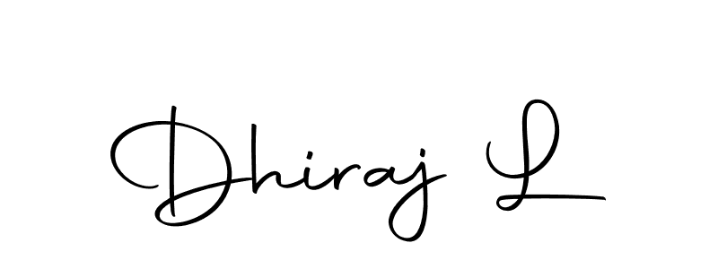 This is the best signature style for the Dhiraj L name. Also you like these signature font (Autography-DOLnW). Mix name signature. Dhiraj L signature style 10 images and pictures png