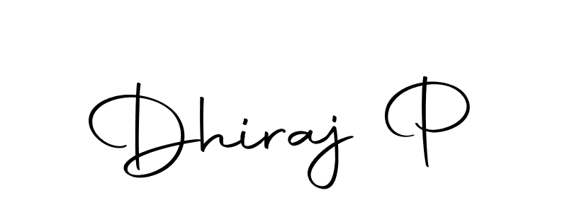 You should practise on your own different ways (Autography-DOLnW) to write your name (Dhiraj P) in signature. don't let someone else do it for you. Dhiraj P signature style 10 images and pictures png