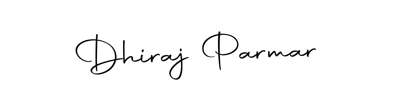 How to make Dhiraj Parmar signature? Autography-DOLnW is a professional autograph style. Create handwritten signature for Dhiraj Parmar name. Dhiraj Parmar signature style 10 images and pictures png