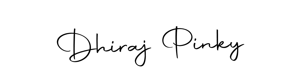 Make a short Dhiraj Pinky signature style. Manage your documents anywhere anytime using Autography-DOLnW. Create and add eSignatures, submit forms, share and send files easily. Dhiraj Pinky signature style 10 images and pictures png