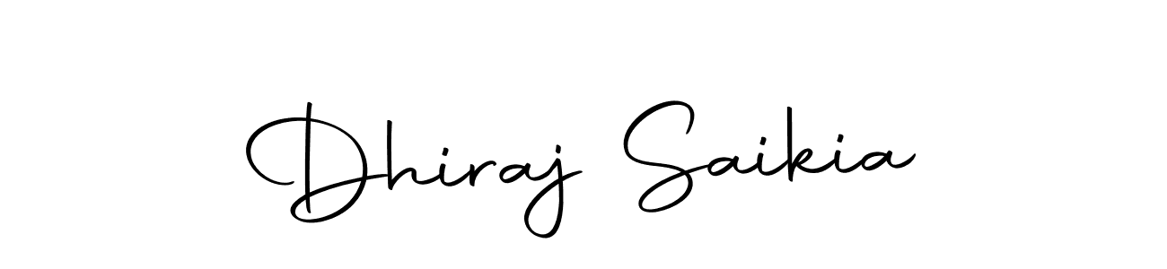 Create a beautiful signature design for name Dhiraj Saikia. With this signature (Autography-DOLnW) fonts, you can make a handwritten signature for free. Dhiraj Saikia signature style 10 images and pictures png